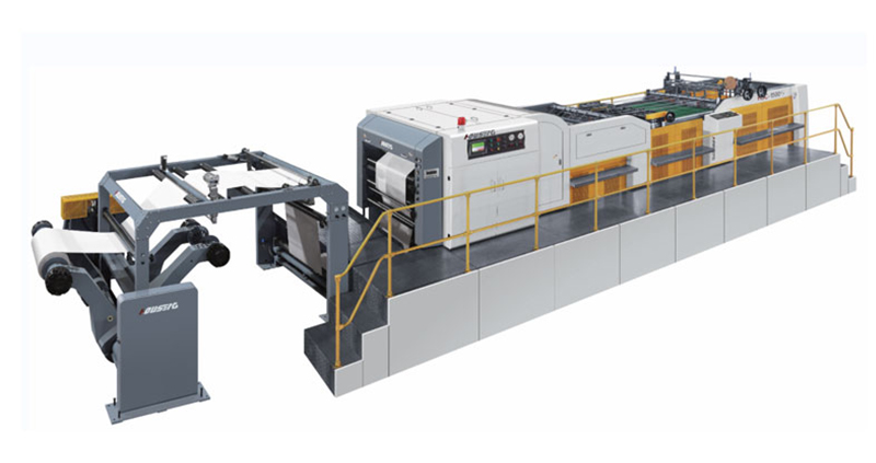 High Precision Double Rotary Sheet Cutting Machine